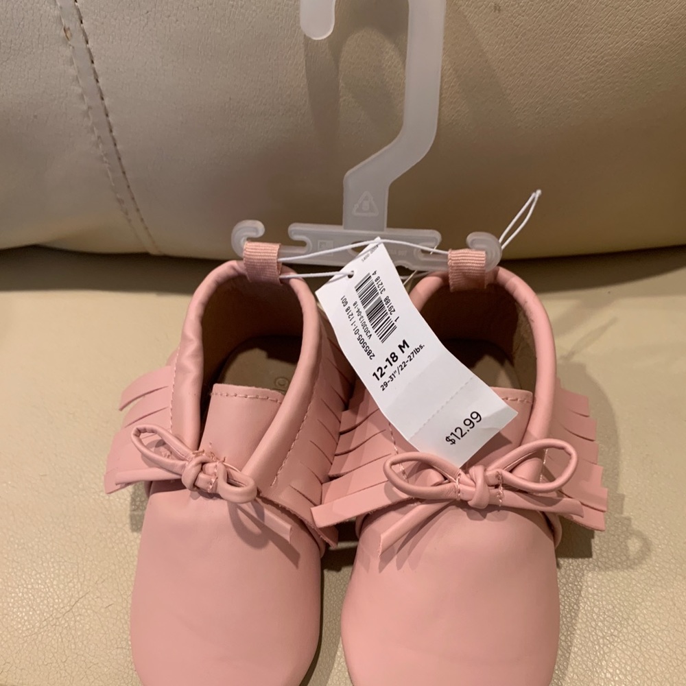 Pink shoes